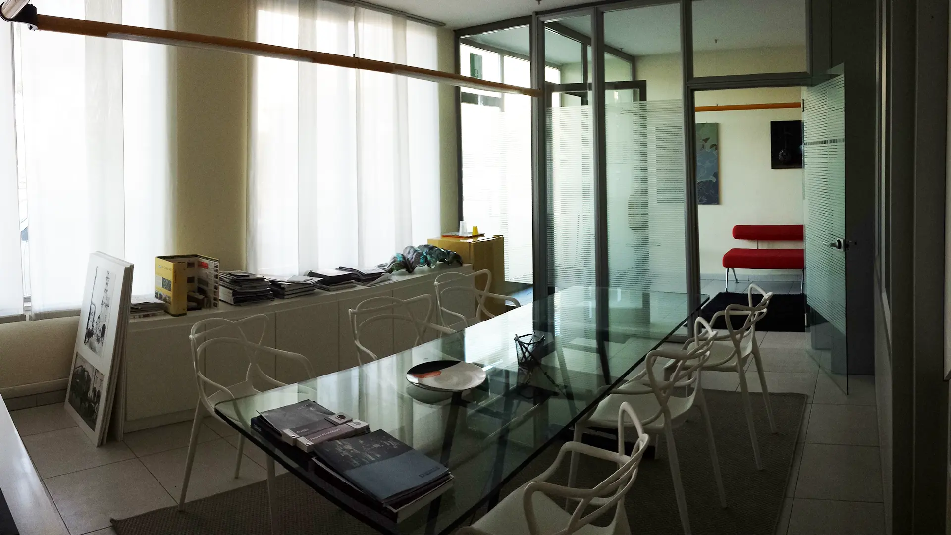 The studio